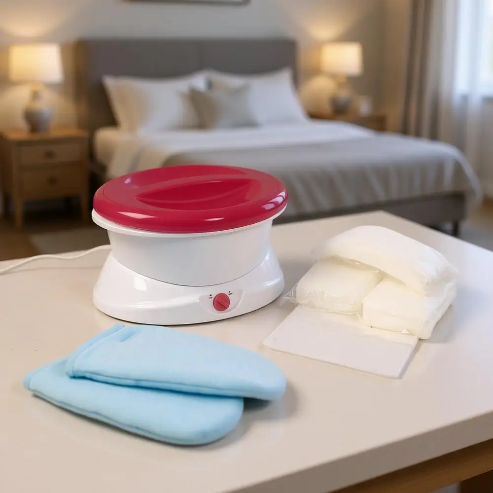 

Luxury Bath for Soft Hands, Elbows & Feet, White & Pink