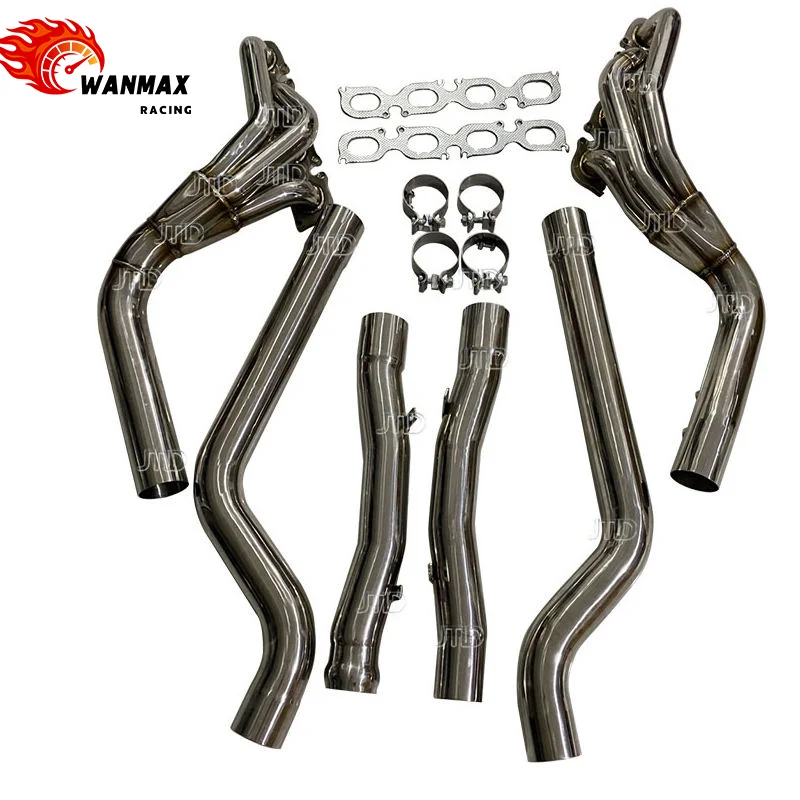 High Performance Stainless Steel Exhaust Headers for Mercedes W204 C63 M156 6.2L V8 - Racing Manifold Pipes Upgrade - Image 3