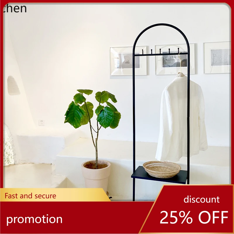 

YFY Floor Hanger Home Clothes Rack Coat Rack Clothes Hanging Rack Marble Foundation