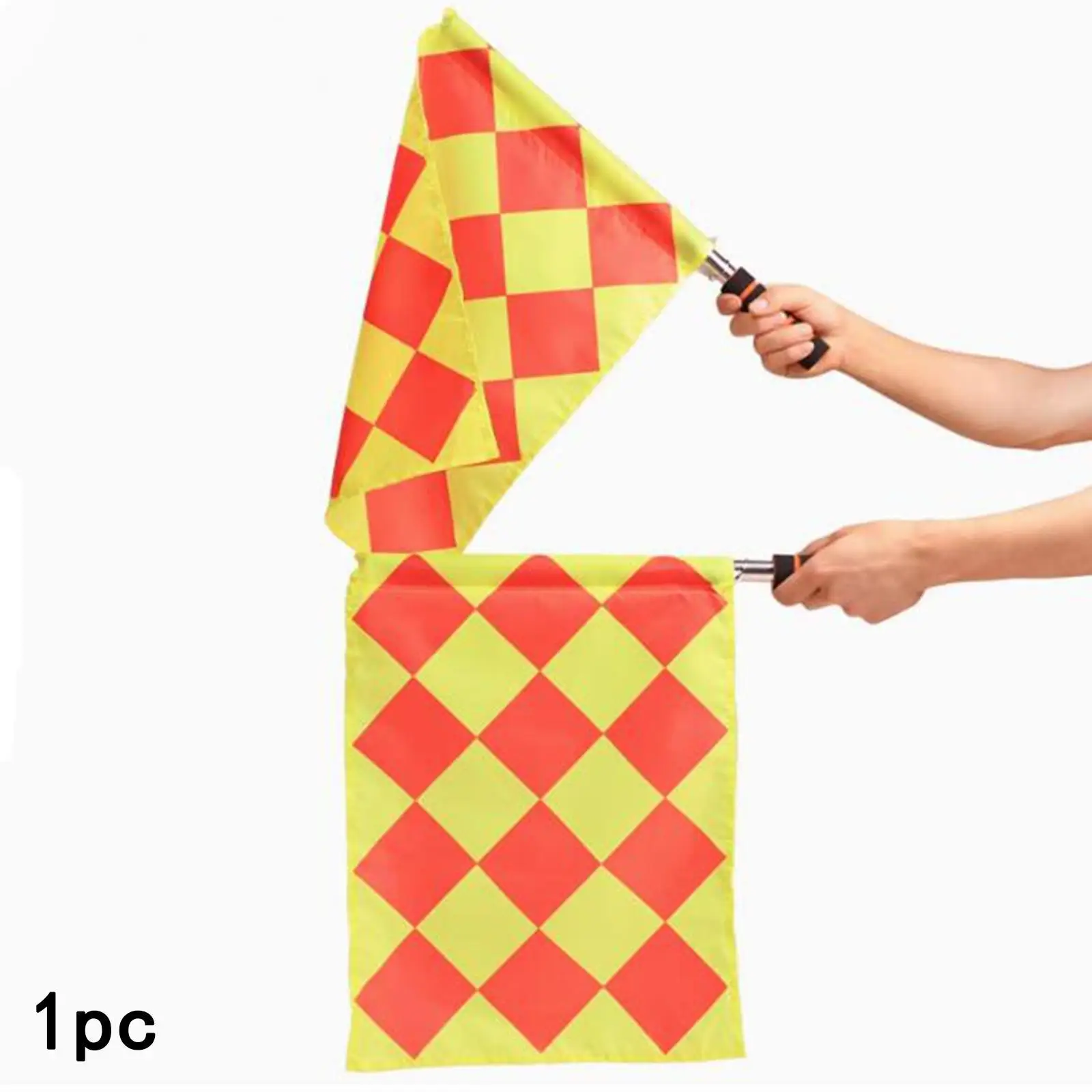 

Soccer Pole Flag Referee Equipment Bright Colors Portable 44 Cmx34 cm Football Field Corner Flag for Game Professional Match