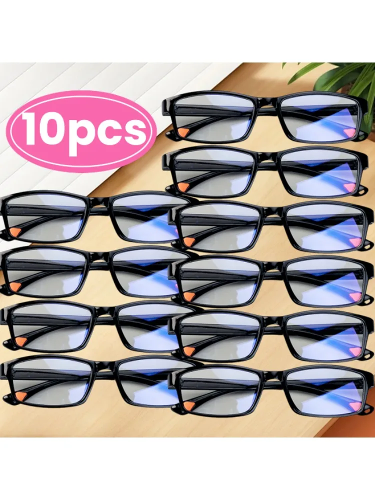 10PCS Sport Mannen Leesbril voor Mannen Vrouwen Unisex Ultralichte Verziend Bril Optische Lenzen Brillen + 1.0 ~ + 4.0 - afbeelding 2