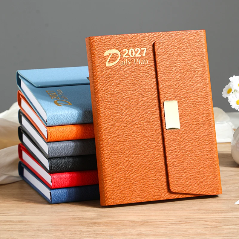 

2027 Magnetic Flip Calendar - Efficient Time Management and Self-Discipline Notebook, 365-Day Time Management Calendar
