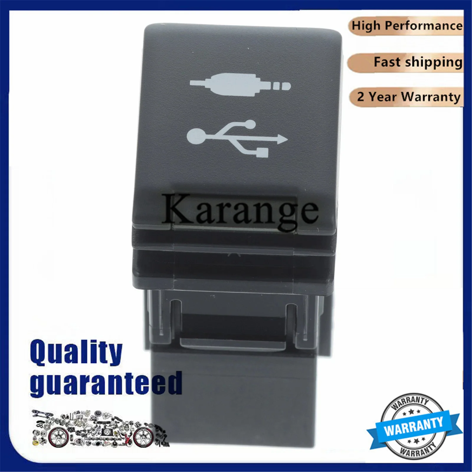 86190-12040 86190 12040 8619012040 New Auxiliary USB Port for Toyo-ta Aux Cable USB Socket Port 18-22 Prius 19-20 RAV4 view 2