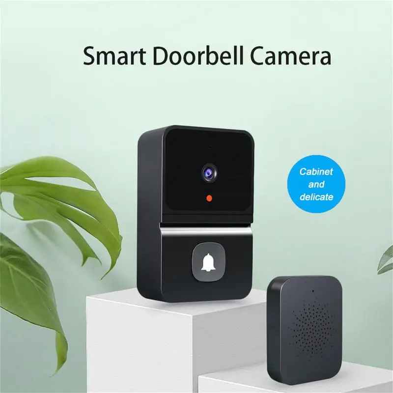 Wireless WiFi Doorbell กล้องกันน้ำ HD Video Door Bell Smart Wireless Doorbell กลางแจ้งกล้องการมองเห็นได้ในเวลากลางคืน