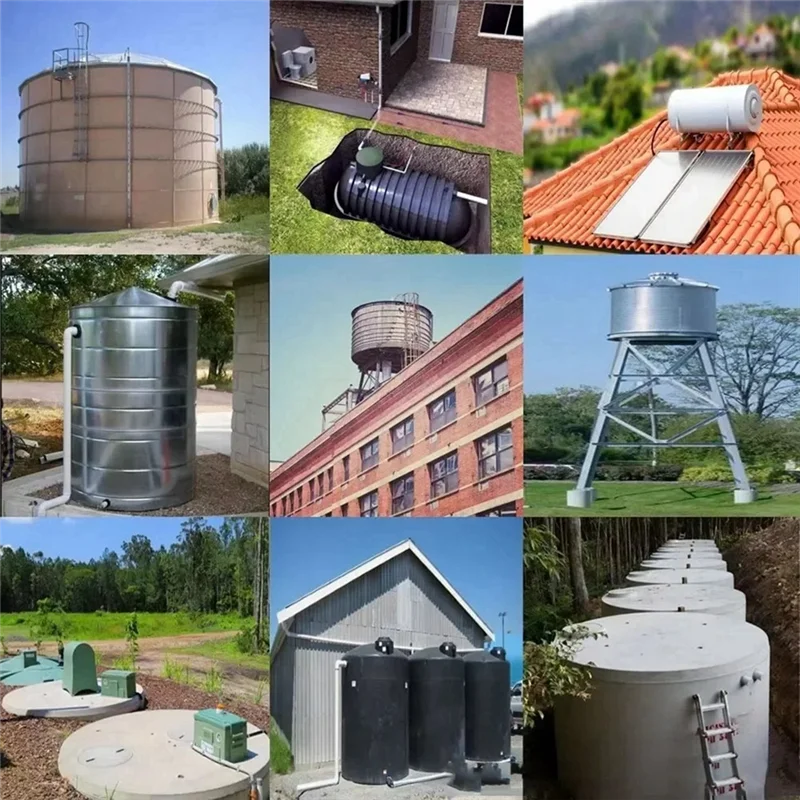 FORW-Tuya Smart Wifi Ultrasonic Water Tank Level Monitor Sensor Real-Time Alerts App Control For IOS & Android