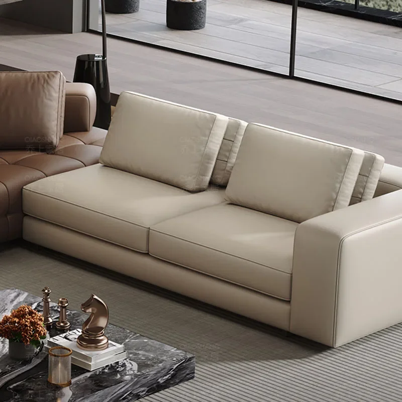 Replica Nordic Style Sofa Individual European Elegant Leather Living Room Sofas Modular L Shape Modern Muebles Unique Furniture