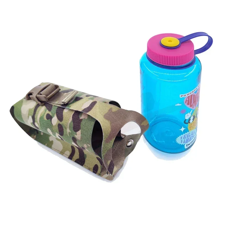 Tactical Molle SS Kettle Bag Water Bottle Pouch Bag Suitable for Nalgene 32 Oz Airsoft Vest Plate Carrier Bottle Holder view 4