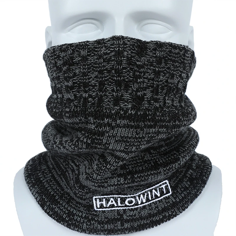 Winter Thick Cashmere Men Face Mask Neck Warmer Winter Sports Ski Bike Bicycle Padded Hood Mask 2022 Tactical Military Scarf