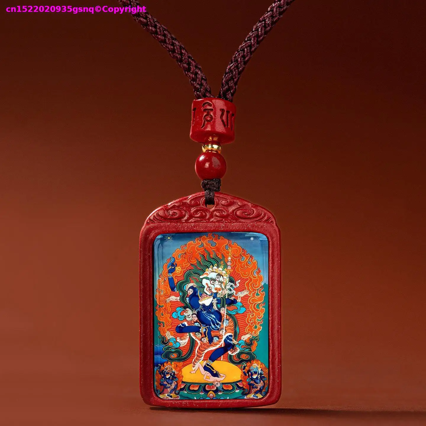 Exclusive 2026 NEW talisman Simhamukha lion Dakini kurukulla Mantra Pendant wisdom compassion goddess Protective charm Amulet