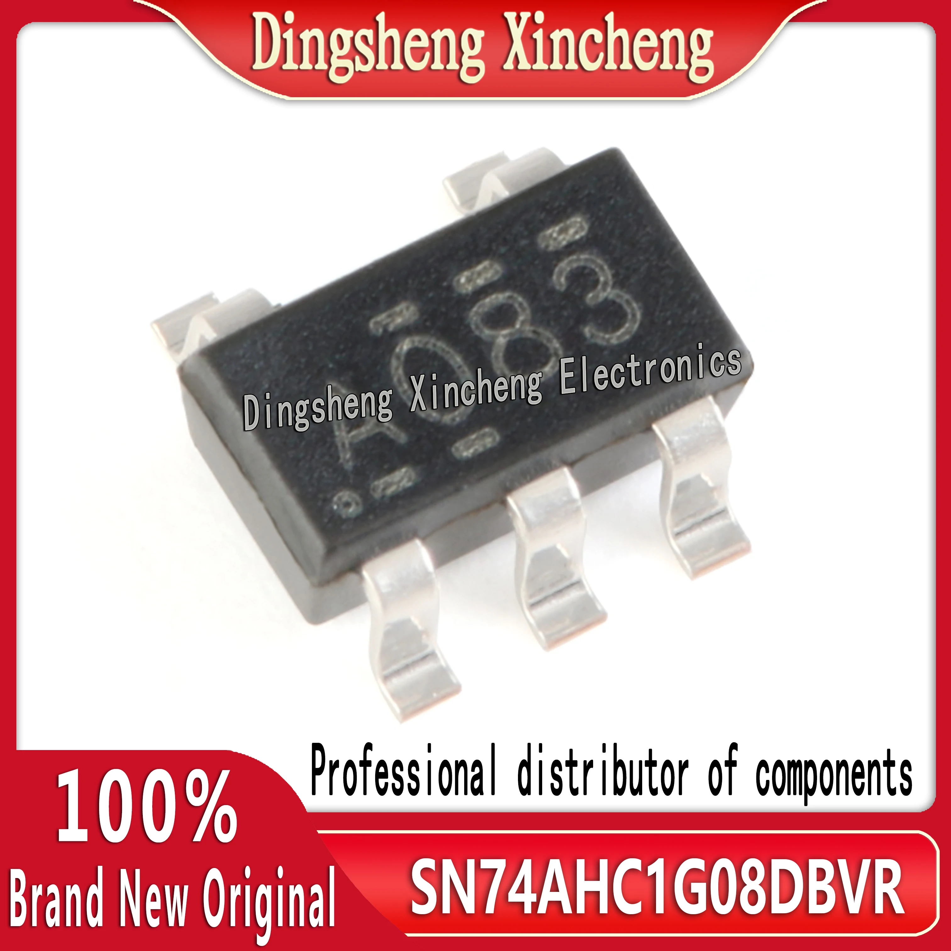 10  pcs/lot  New original SN74AHC1G08DBVR SOT23-5 single channel 2-input positive AND gate logic chip