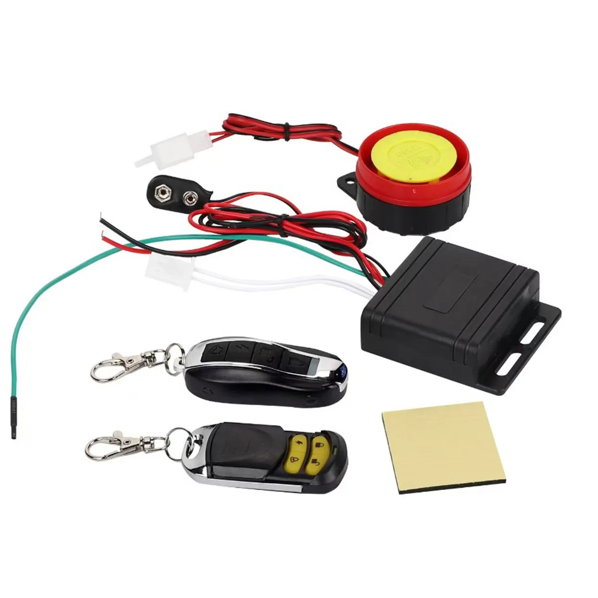 

Hot Sale Motorcycle Anti-Theft Security Alarm System - Alarm Speaker + Remote Controls + Built-in Shock Sensor