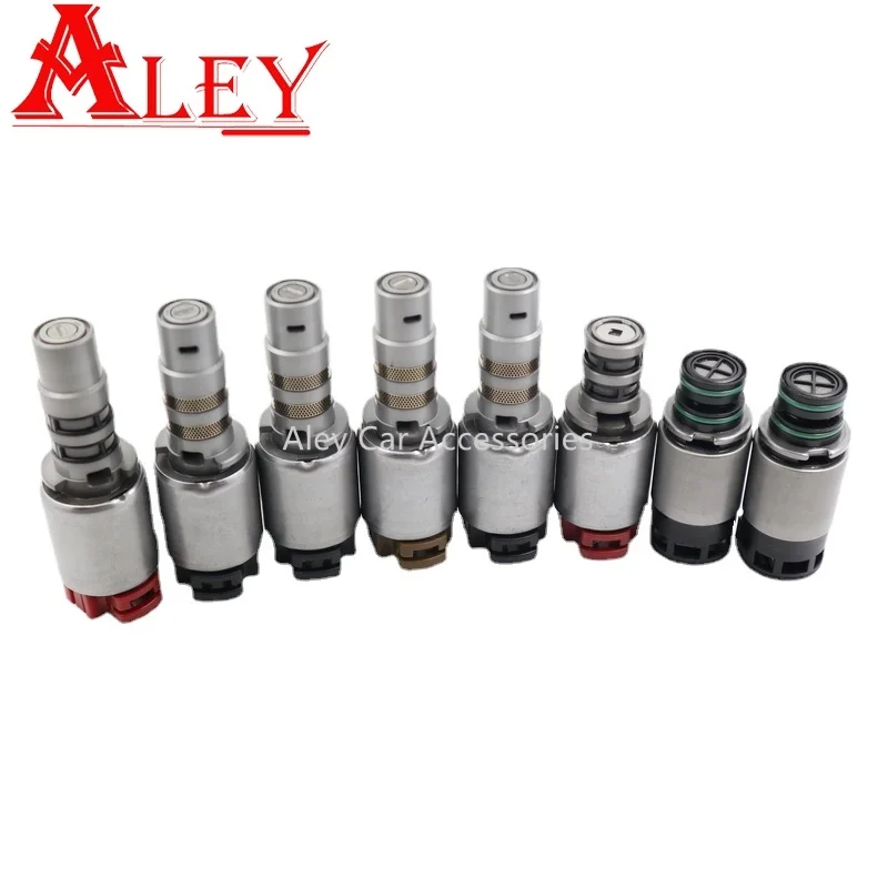 8PCS Original A6MF1 A6MF2 For Hyundai Sonata Accent Elantra For Kia Forte Optima For Chevrolet 6 Speed Transmission Solenoid Kit