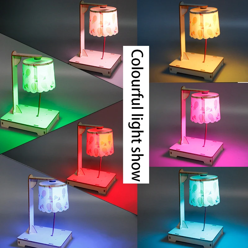Scientific Experiment Magnetic Floating Voice-activated Table Lamp Science Technology Small Project Physics DIY Hand-Assembly