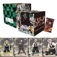 New Demon Slayer Anime Collectible Card Tanjirou Nezuko Inosuke Rare Character Game Card Kids Toys Halloween Christmas Gift