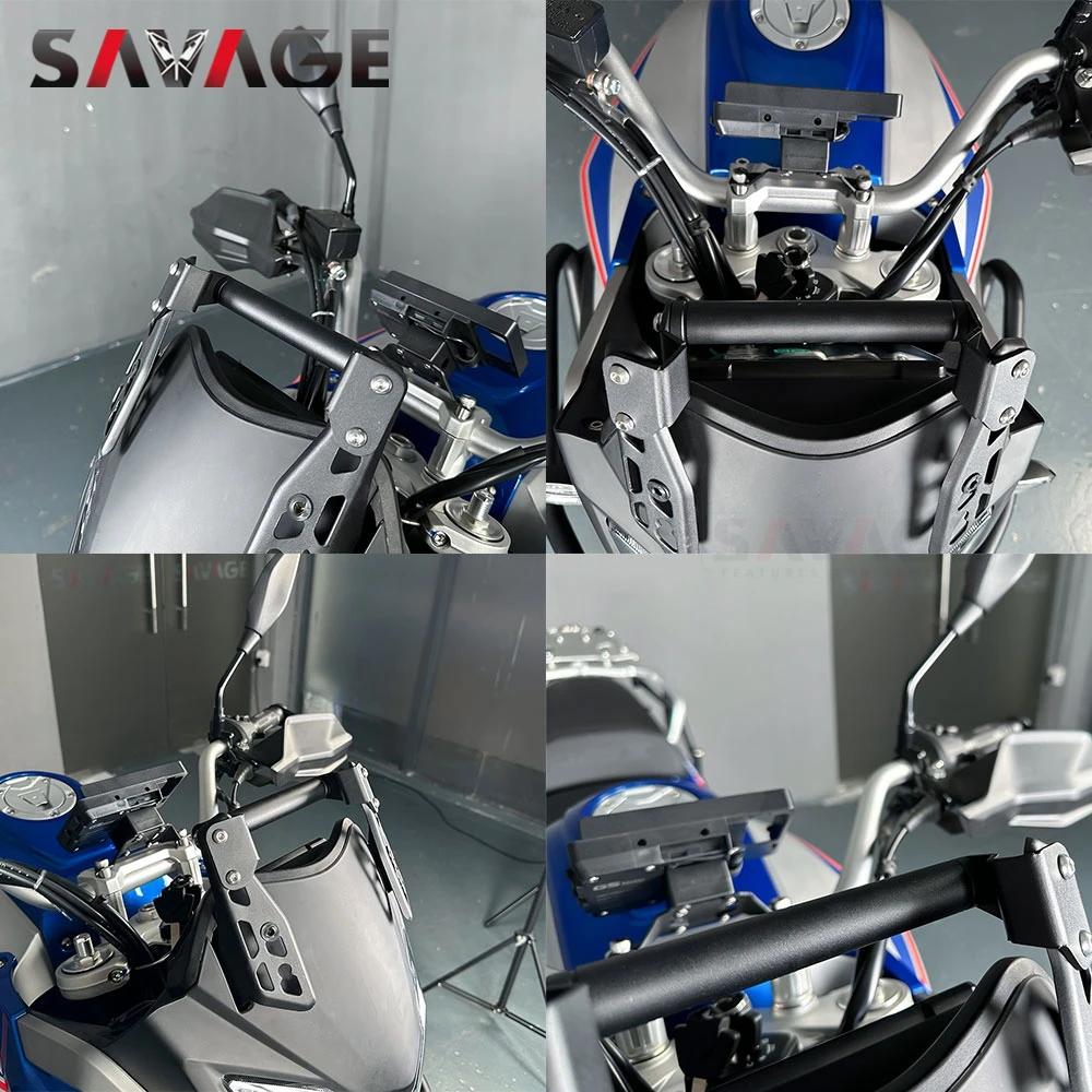 KY525X KY500X Navigation Bracket ผู้ถือโทรศัพท์สําหรับ KOVE 525X 500X Colove Kovemoto Anti การสั่นสะเทือน GPS Nav Sat Extension Bracket