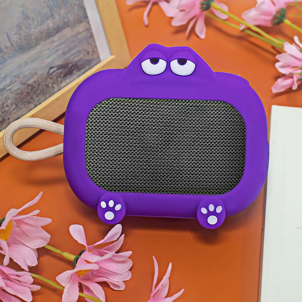 For Anker Soundcore Select 4 Go Silicone Protective Cover Silicone Waterproof Speaker Protector Accessories Travel Case