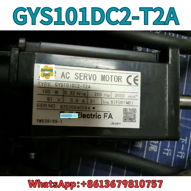

Used Servo motor GYS101DC2-T2A test OK Fast Shipping