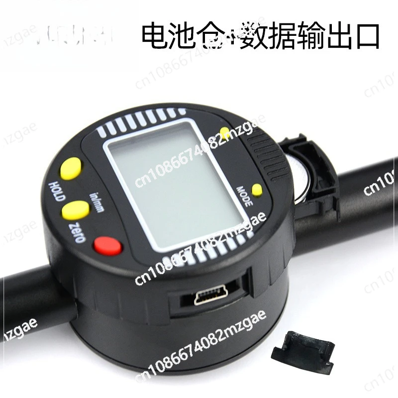 مقياس نصف قطر العرض الرقمي الإلكتروني، أداة قياس راديان، مقياس R، قوس، نطاق نصف القطر 5-700 مم #3