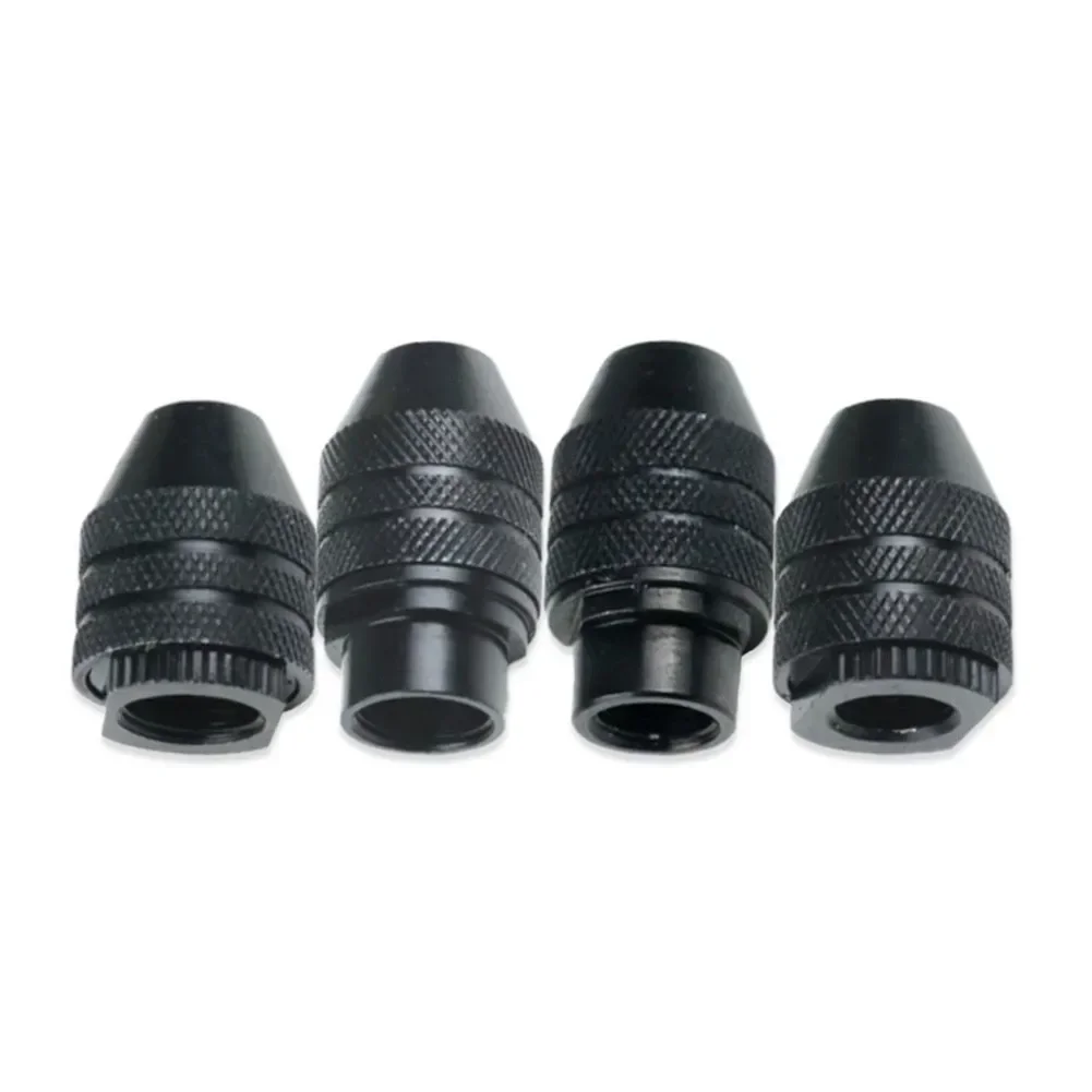 0.3-3.4mm Multi Drill Chuck Keyless Mini 3 Jaw Drill Bit Adapter Converter For Corded Rotary Tools Grinder Mini Drill