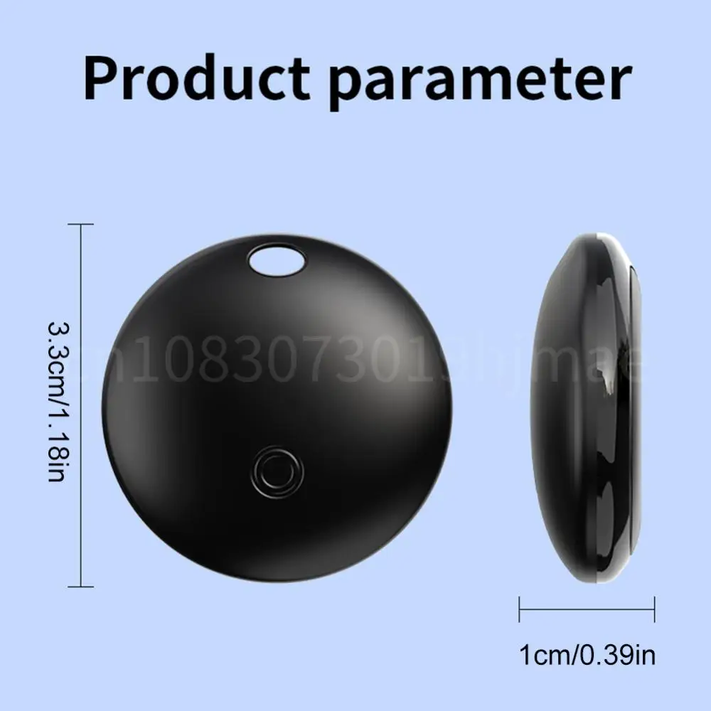 BT Tracker Anti-Lost Item Locator Compatible with Apple Find My Wireless Charging for Key Luggage Passport