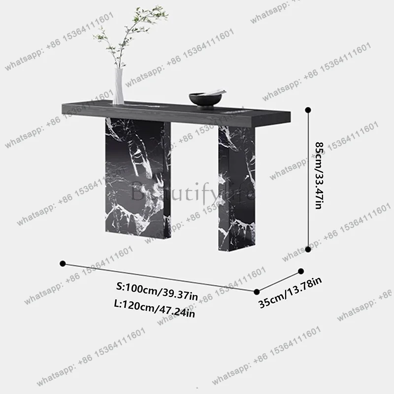 Exquisite Modern Entryways Table Classic Versatile Premium Elegant Console Table