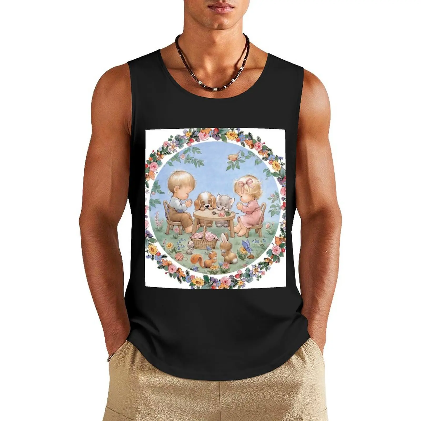 

sarah kay Tank Top gym shirt man running shirt underwear