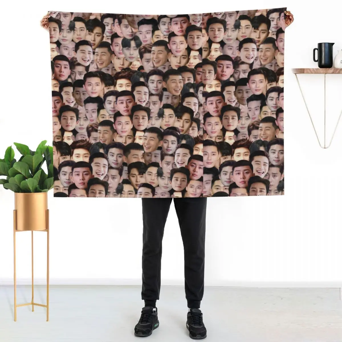 

Itaewon Class Park Seo Joon Park Saeroyi Throw Blanket Spring Fall Cozy Throw Blanket for Couch