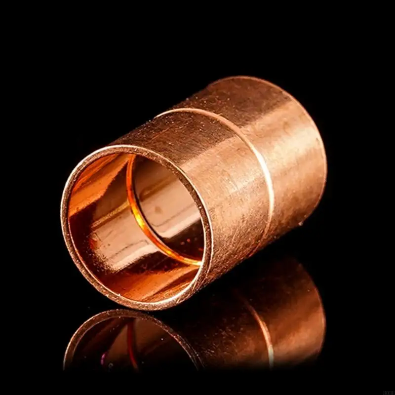 

4PCS Медные трубы фитинги 3/4 дюйма HVAC Conditioner Охлаждение Прямой пот разъем для HVAC Использование B03E