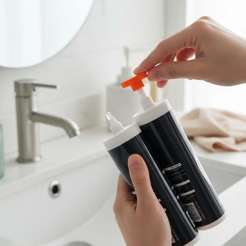 6pcs Reusable Tube Plugs With Threaded Sealing Caps For Standard-sized Caulking Tubes Design To Prevent Drying And Deformation
