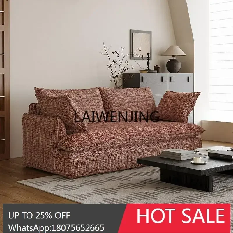 

retro straight sofa size apartment living room apartment homestay leisure lazy sofa