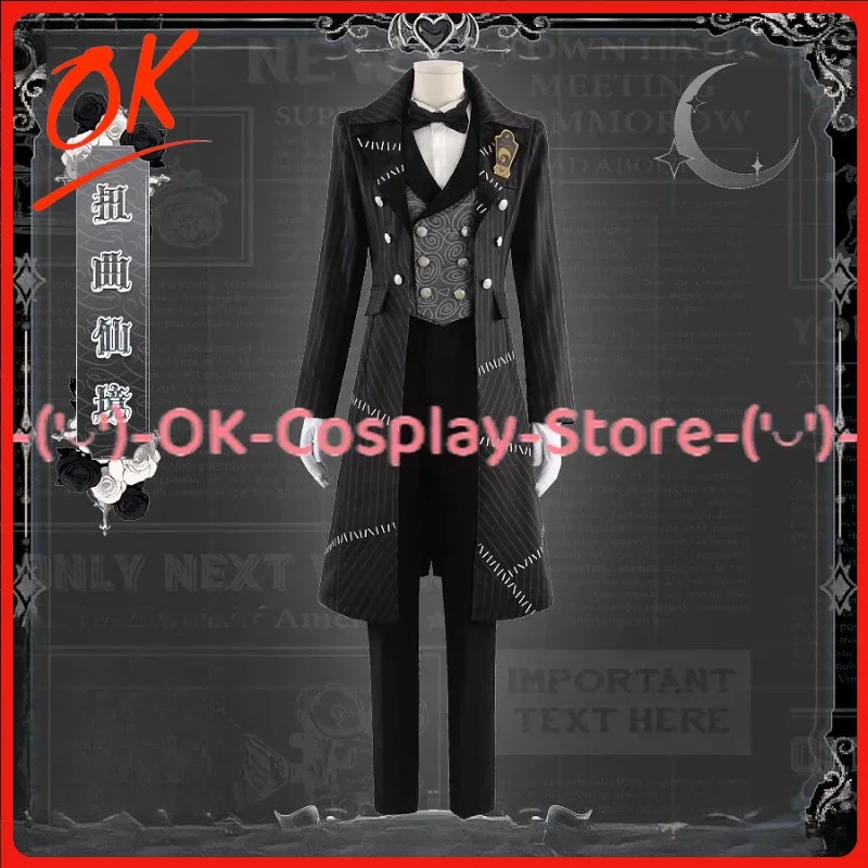 [Personalizado] Twisted Wonderland Halloween 2024 Idia Cosplay disfraz Anime juego de rol traje uniforme de carnaval para hombres y mujeres