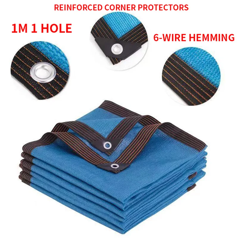 Red de sombra de HDPE resistente a los rayos UV para invernadero, red de sombra de plantas suculentas, cubierta de piscina al aire libre, red de