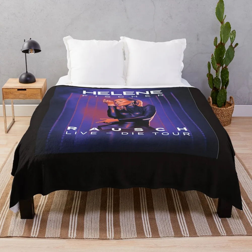 Helene fischer Live, -Die Tour Throw Blanket Quilt Plush Furry Designers Blankets