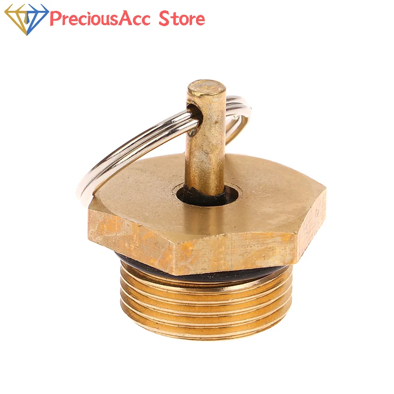 Rust-proof And Antifouling Copper Plug Screw for Type 151 Air Tank Drain Valve as Essential Truck Part