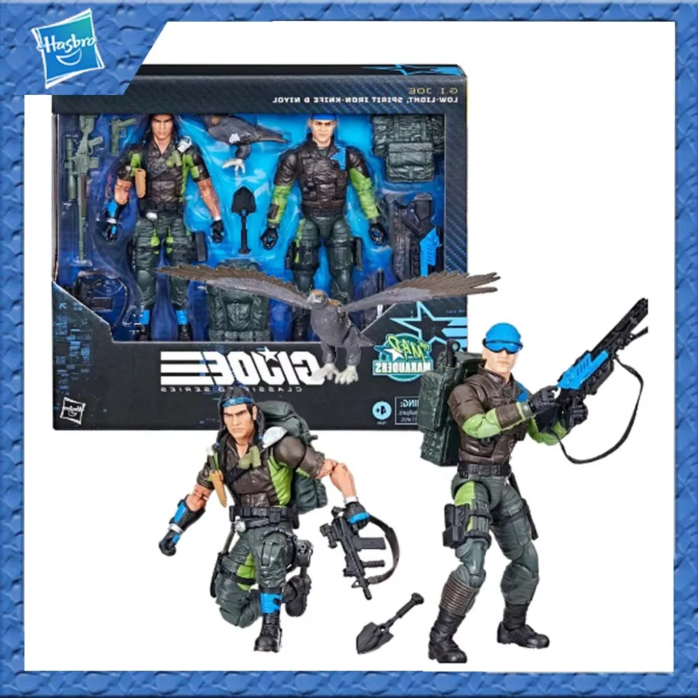 Original Hasbro G.i. Joe 128 Mad Marauders Low Light Spirit Action Figure Model Toy Gift Hobby Collection