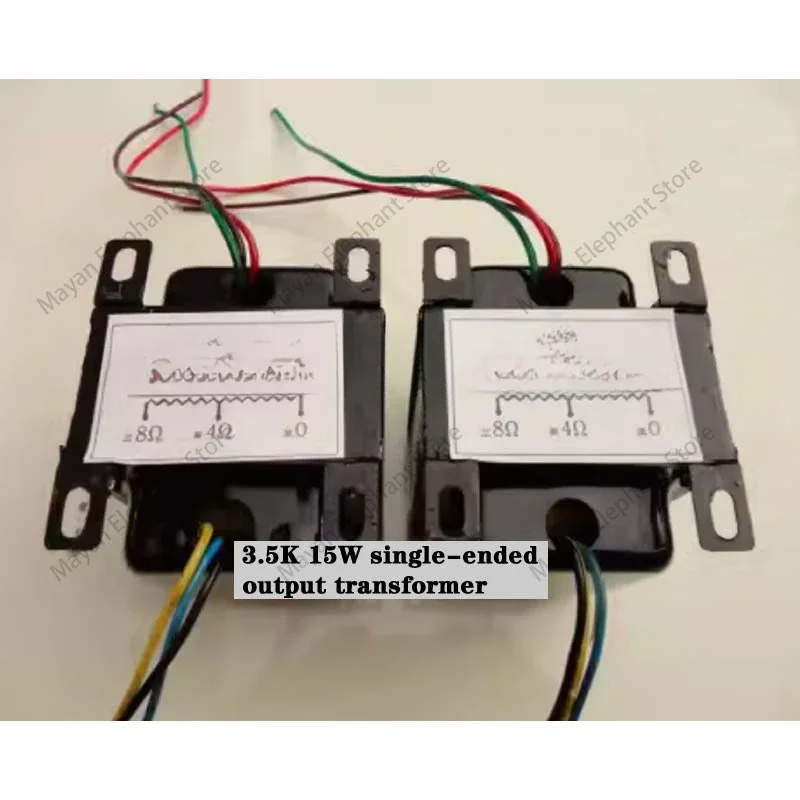 3.5K: 0-4-8Ω 15W single-ended output transformer, suitable for 6P3P EL34 KT88 ect. tube amplifier