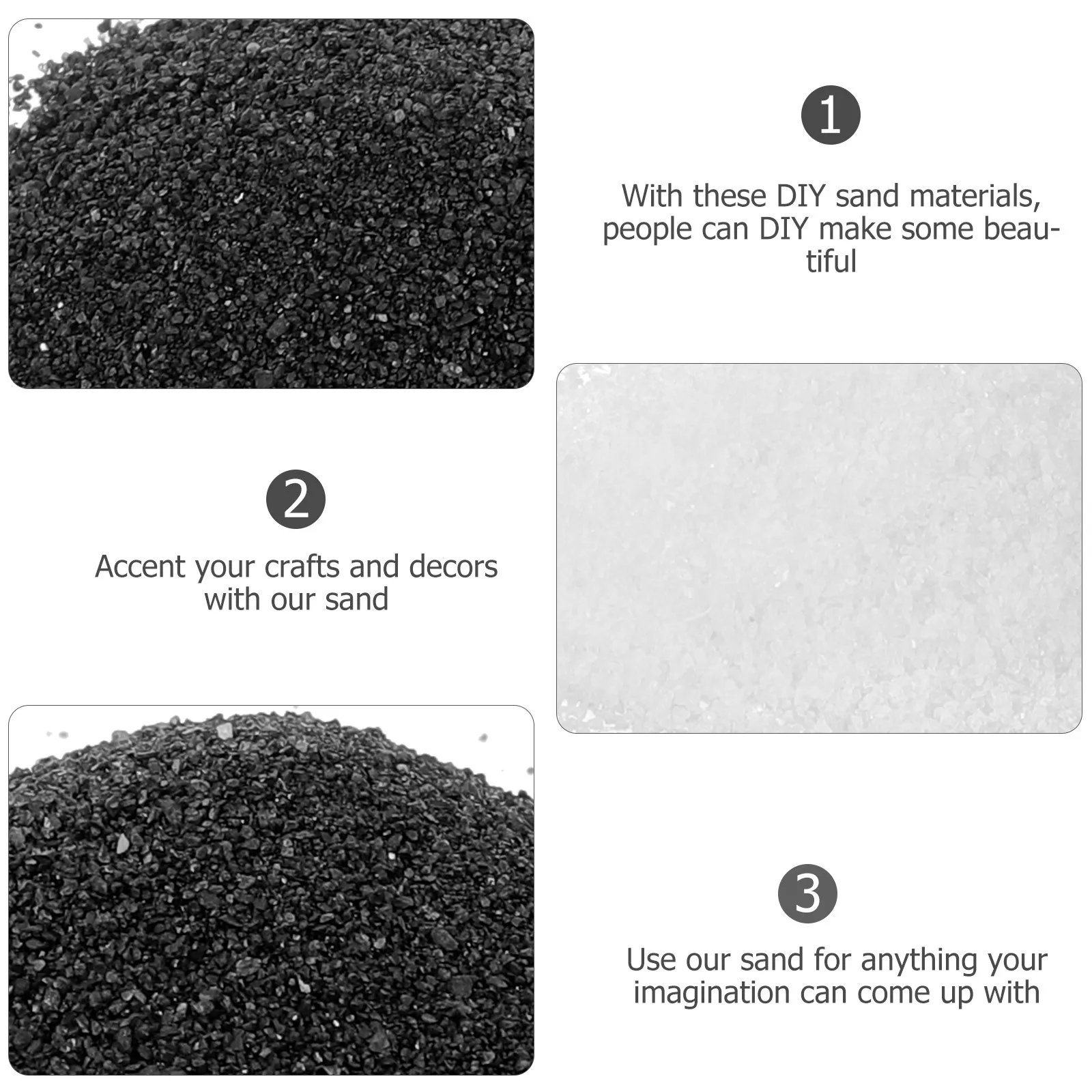 

2 пакета, каменный кварцевый песок, аксессуар для стола, сделай сам, дзен, сад, ремесло, песок, запасной материал для тонких произведений искусства, материал для рукоделия