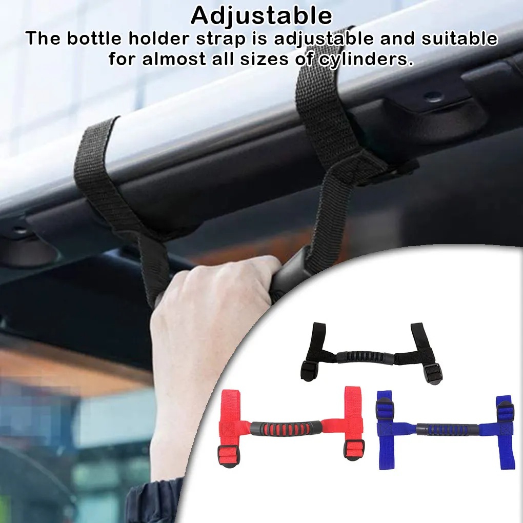 Universal Electric Folding Scooter Handle Strong Tensile Resistance Heavy Duty Grab Handles Waterproof Pole Tied Belt Accessory