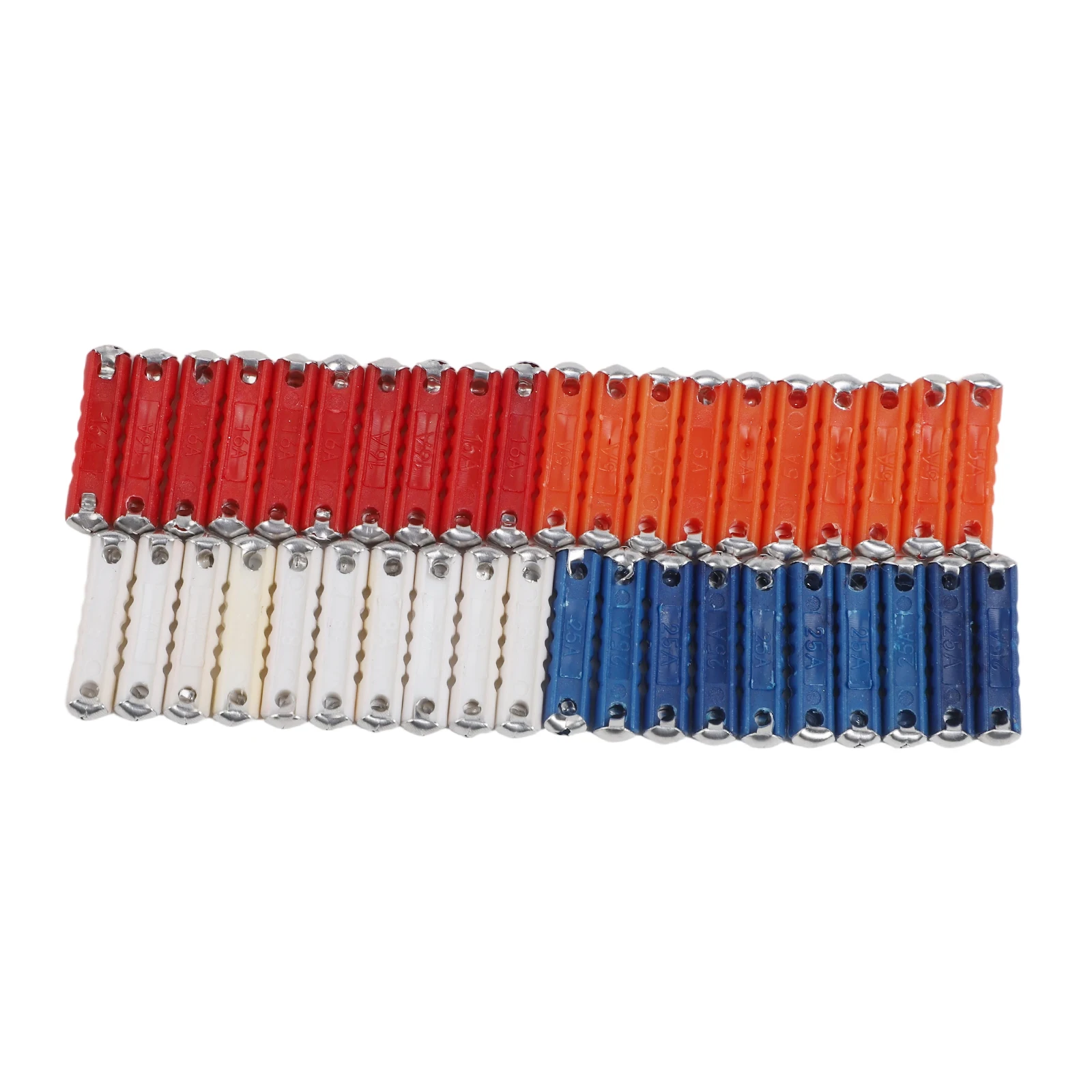 Kit de 40 Uds de fusibles de cerámica para coche Continental, fusibles de cerámica Torpedo, Kit de fusibles de coche clásico para accesorios