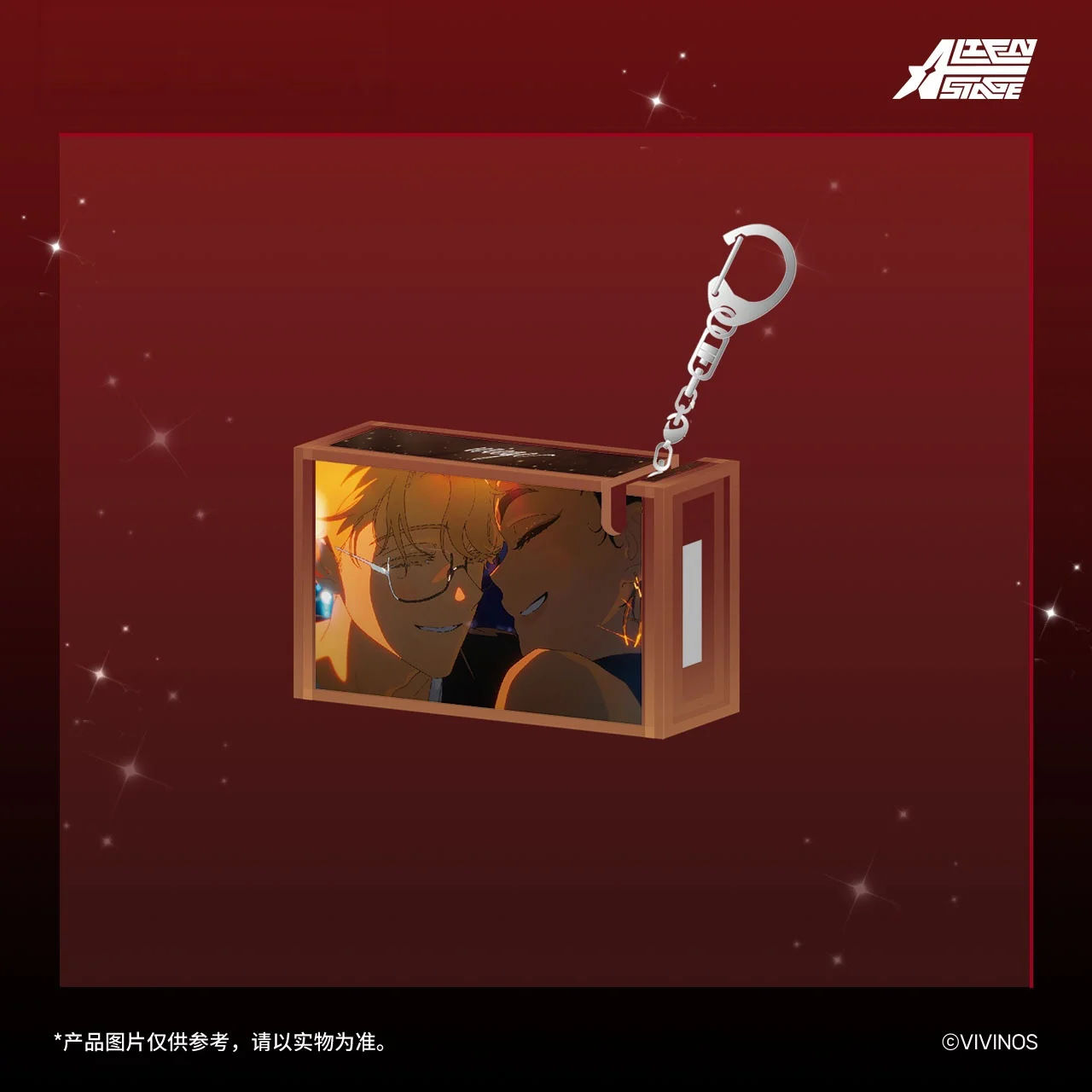 In Stock Original Alien Stage Karmic Angel Series Mini Cassette Pendant Charm Backpack Decoration Surprise Gifts For Fans view 2