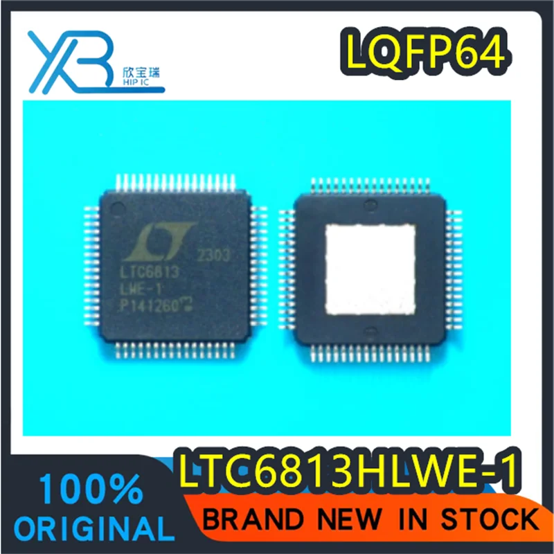 

(5/20 pieces) LTC6813HLWE-1 LTC6813 QFP-64 Brand new original battery pack monitoring chip Spot delivery fast