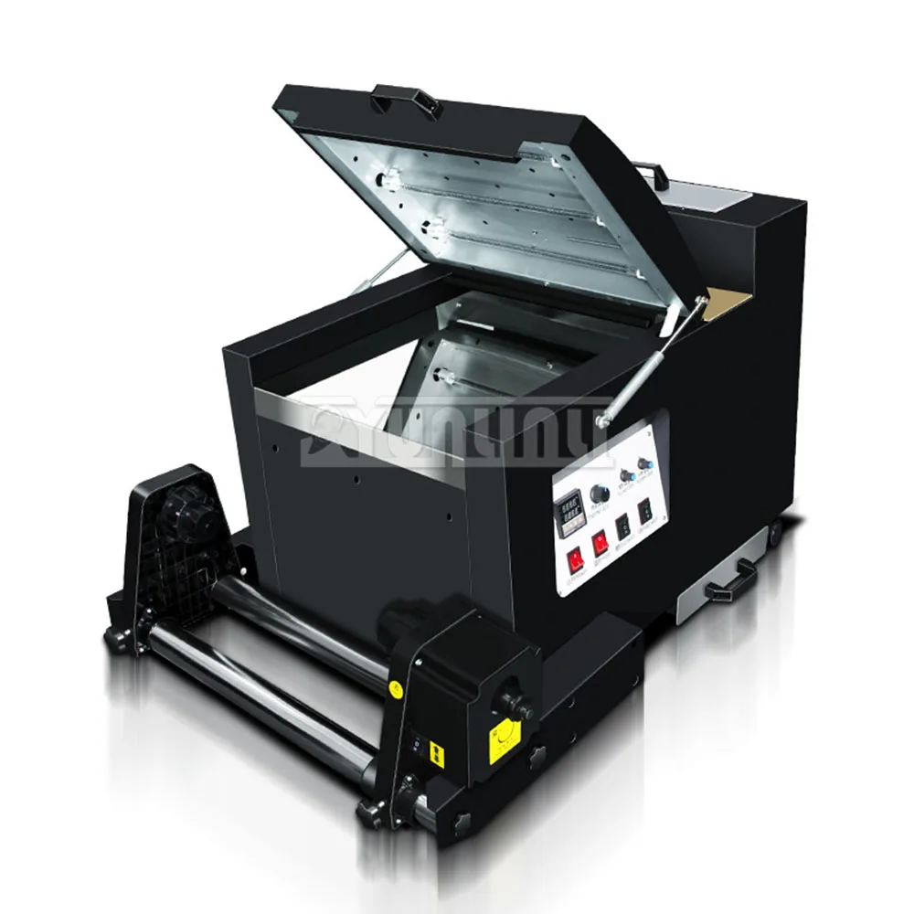 Small A3 Heat Transfer Printing and Hot Stamping Printer, Automatic Powder Shaking and Drying All-in-One Machine