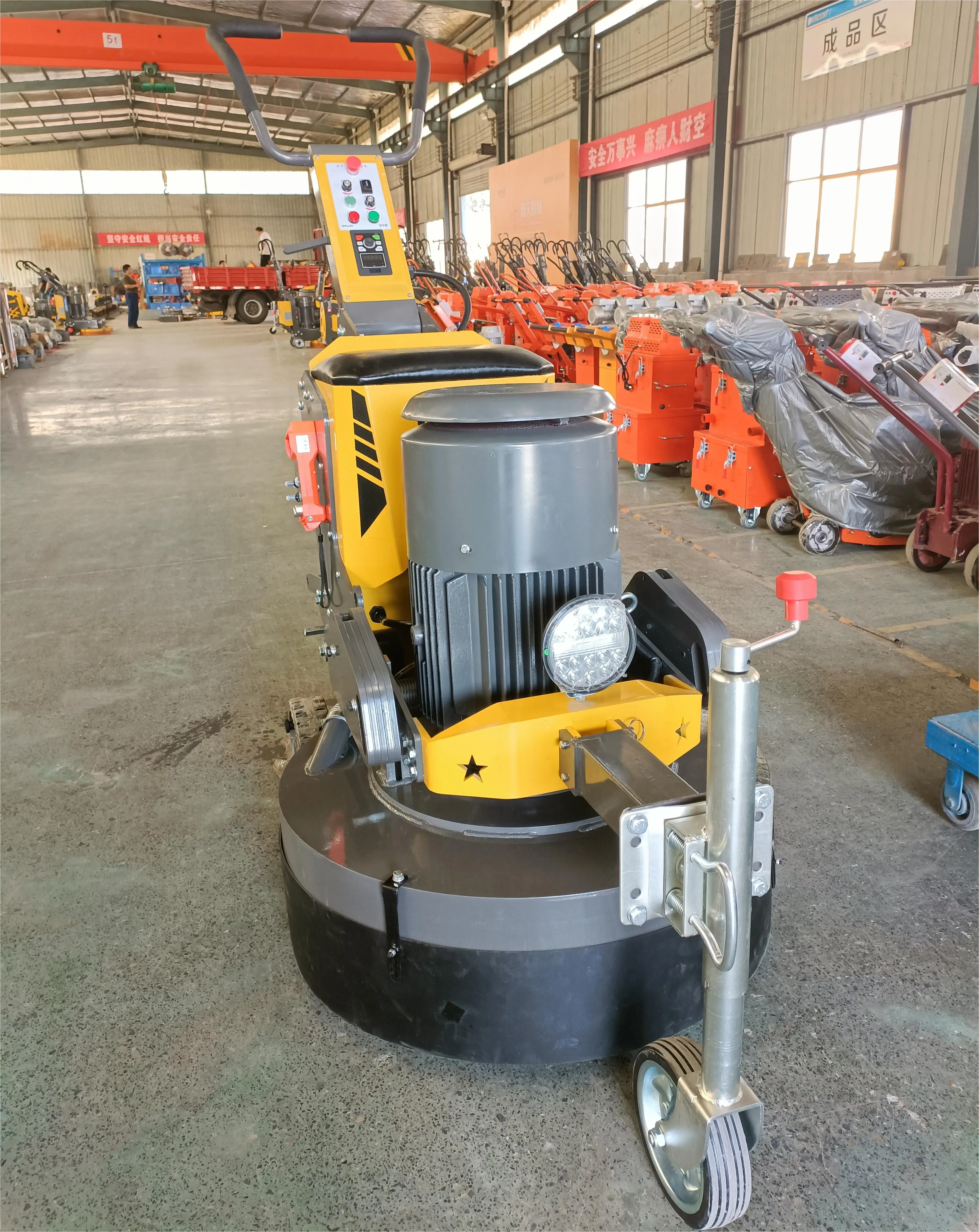 Wet Road Polisher Concrete Floor Grinder Machine New Design Concrete Floor Grinding Machine For Polishing