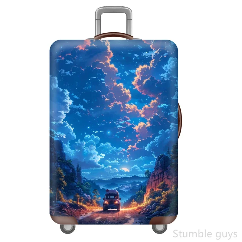 

Эластичный защитный чехол для багажа от царапин, пылезащитный, прочный, незаменимый аксессуар для путешествий, для авиаперелетов и поездок на автомобиле