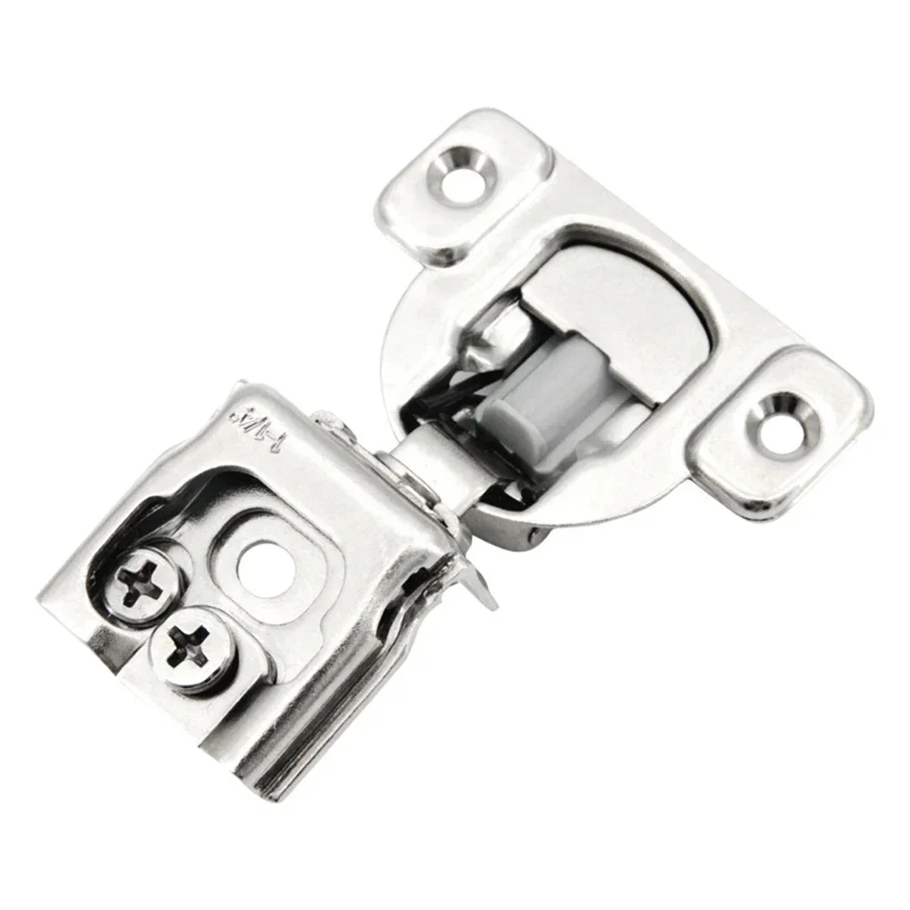 Kitchen Cabinets Hinges 6 Way Compact Concealed Hinges Damping Door Cushion Hinged Cabinet Silver Steel Simply
