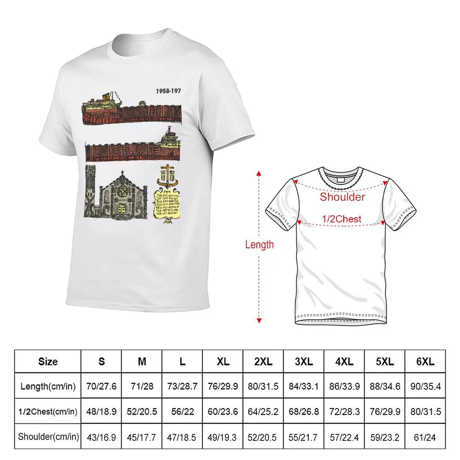 s.s. edmund fitzgerald (big fitz) T-Shirt t shirt personalised graphic t shirts for man T-Shirt