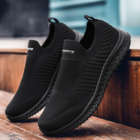 Men Shoes Lightweight Sneakers Men Fashion Running Shoes Breathable Slip On Wear-resistant Men Sneakers Zapatillas Hombre