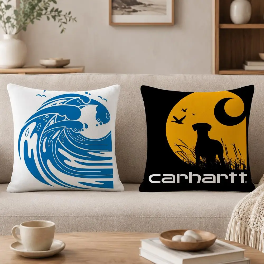 Funda de cojín decorativa C-Carhart d-decoration, funda de almohada de felpa corta y suave, acogedora, cálida, práctica y agradable para la piel