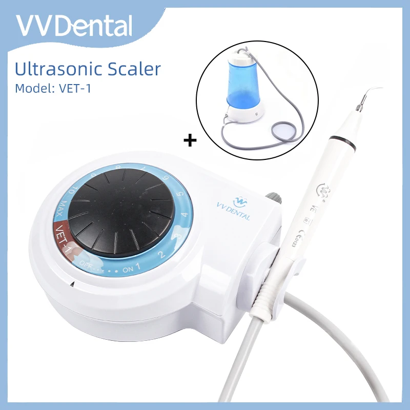 VVDental Ultrasonic Scaler Auto Water Supply System 1000ml Remove Tooth Calculus Smoke Stains Teeth Cleaning Dentists Equipments