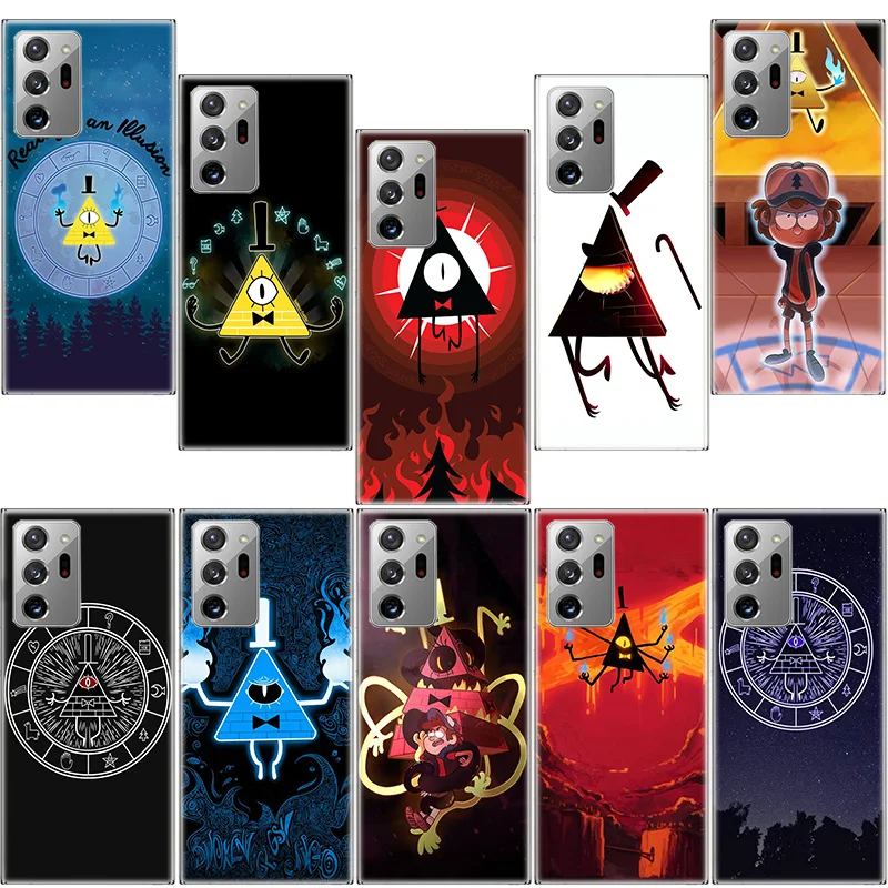 Bill Cipher Phone Case For Samsung S24 S23 S22 Ultra Fundas S21 Plus Galaxy S20 FE S10 Lite S10E S9 S8 S7 S6 Edge Cover Capa Sof